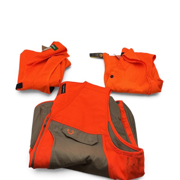 Huntshield Vest in Hunter Orange/ Tan Size XL, Remington and Yukon Gear Orange Vests, OS