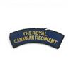 Image 1 : Royal Canadian Regiment Shoulder Flash