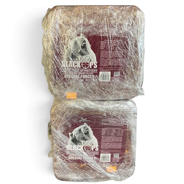 Ani Logics Black Ops Special Forces Bear Attractant in Berry Blast, 20 Lb X 2