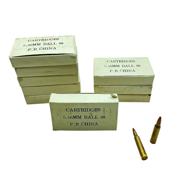 Chinese 5.56mm, FMJ Ball Ammunition, 180 Rounds