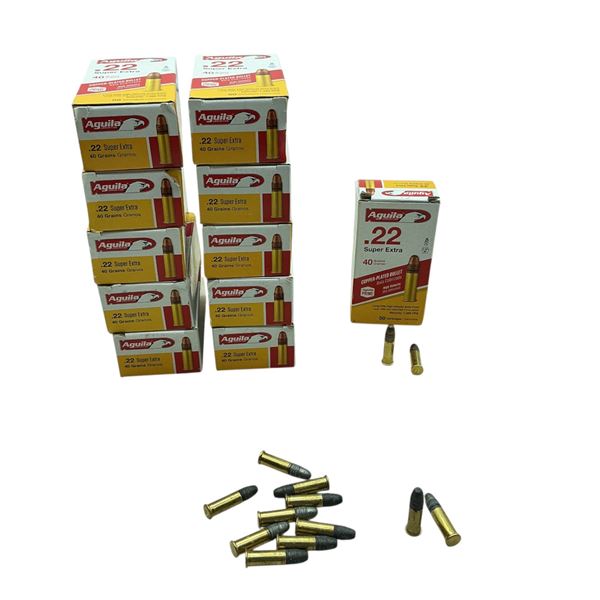 Assorted, 22LR Ammunition, 537 Rounds