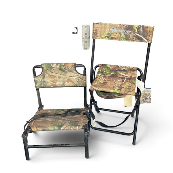 Ameristep Folding Chairs X 2 in Camo
