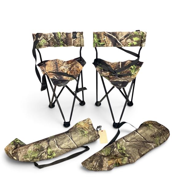 Folding Camp Chairs X 2 in Camo