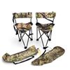 Image 1 : Folding Camp Chairs X 2 in Camo