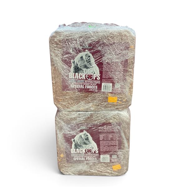 Ani Logics Black Ops Special Forces Bear Attractant in Berry Blast, Approx 20 Lb Blocks X 2