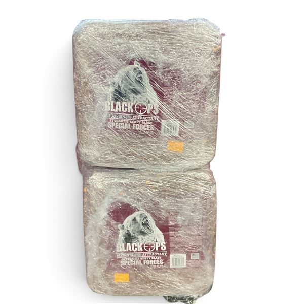 Ani Logics Black Ops Special Forces Bear Attractant in Berry Blast, Approx 20 Lb Blocks X 2