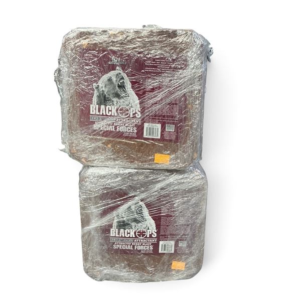 Ani Logics Black Ops Special Forces Bear Attractant in Berry Blast, Approx 20 Lb Blocks X 2