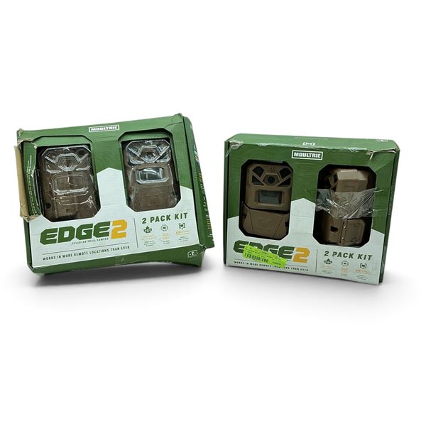 Moultrie Edge 2 36 MP Photo Cellular Trail Camera X 4