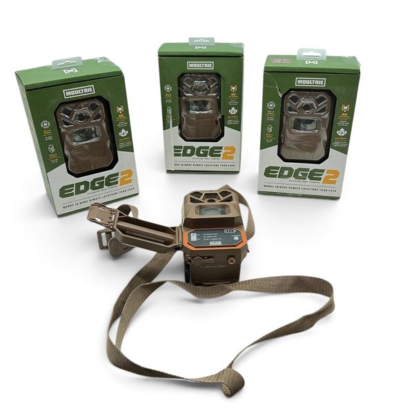 Moultrie Edge 2 36 MP Photo Cellular Trail Camera X 4