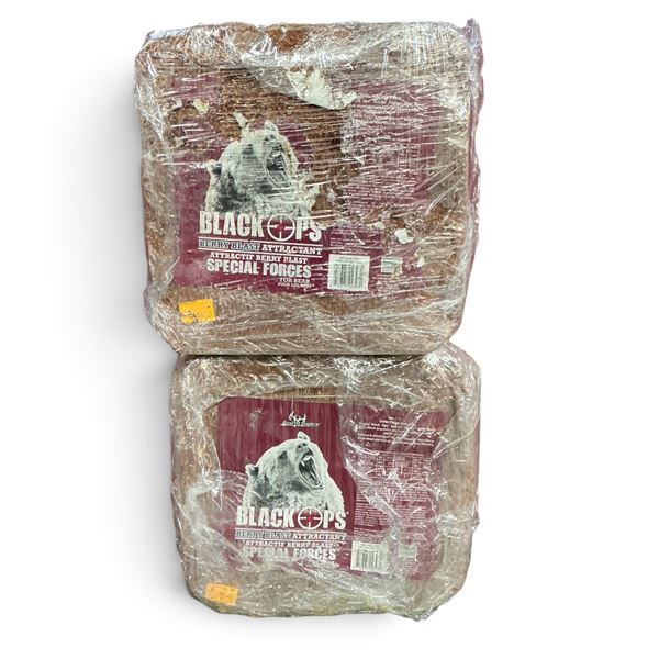 Ani Logics Black Ops Special Forces Bear Attractant in Berry Blast, Approx 20 Lb Blocks X 2