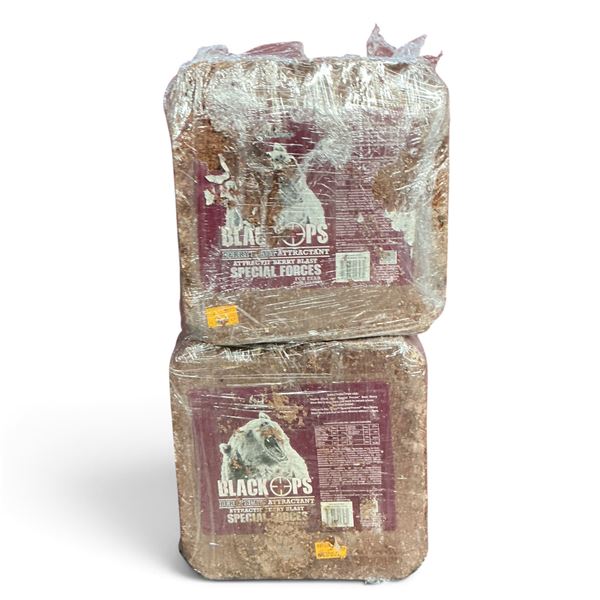 Ani Logics Black Ops Special Forces Bear Attractant in Berry Blast, Approx 20 Lb Blocks X 2
