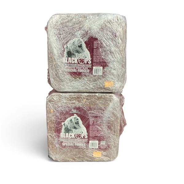 Ani Logics Black Ops Special Forces Bear Attractant in Berry Blast, Approx 20 Lb Blocks X 2