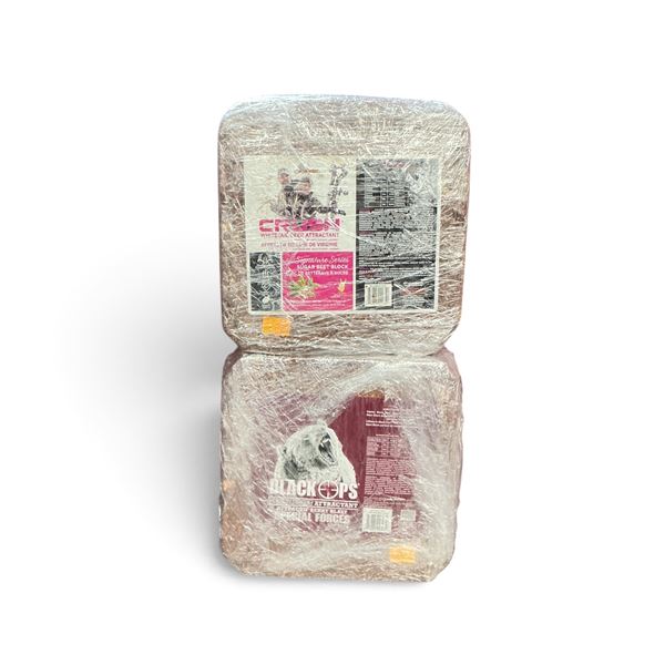 Ani Logics Black Ops Special Forces Bear Attractant in Berry Blast, Approx 20 Lb Blocks X 2