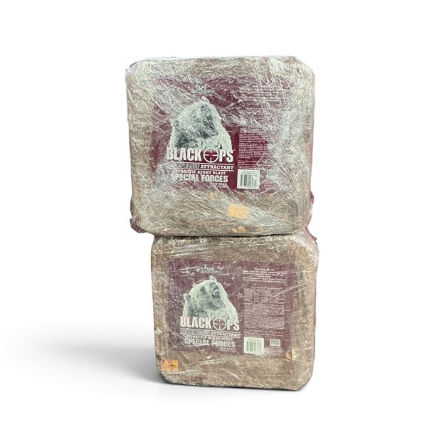Ani Logics Black Ops Special Forces Bear Attractant in Berry Blast, Approx 20 Lb Blocks X 2