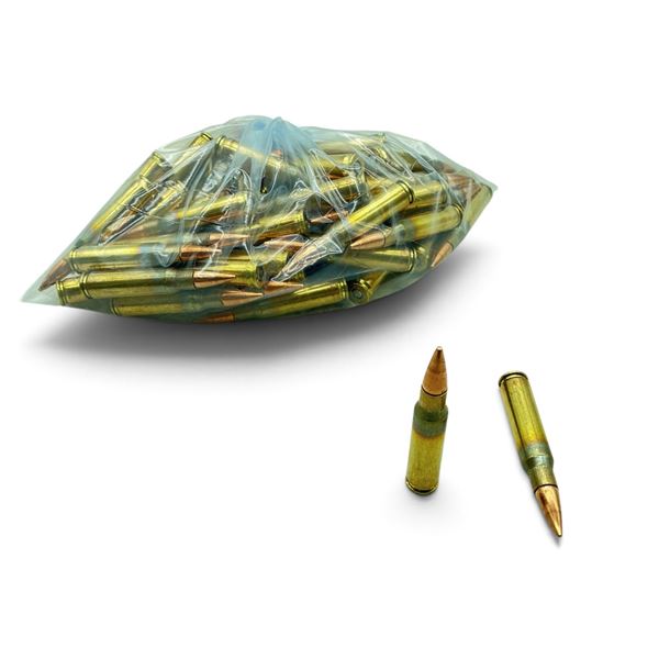 Reloaded 308 Win, FMJ Ammunition, 50 Rounds