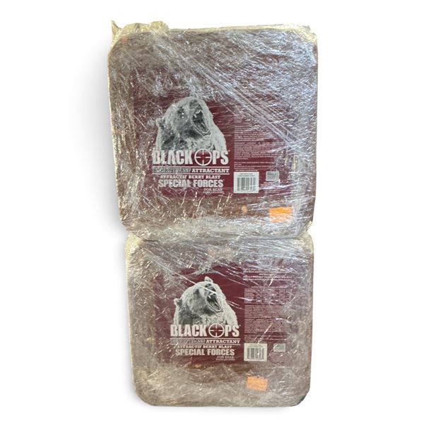 Ani Logics Black Ops Special Forces Bear Attractant in Berry Blast, Approx 20 Lb Blocks X 2