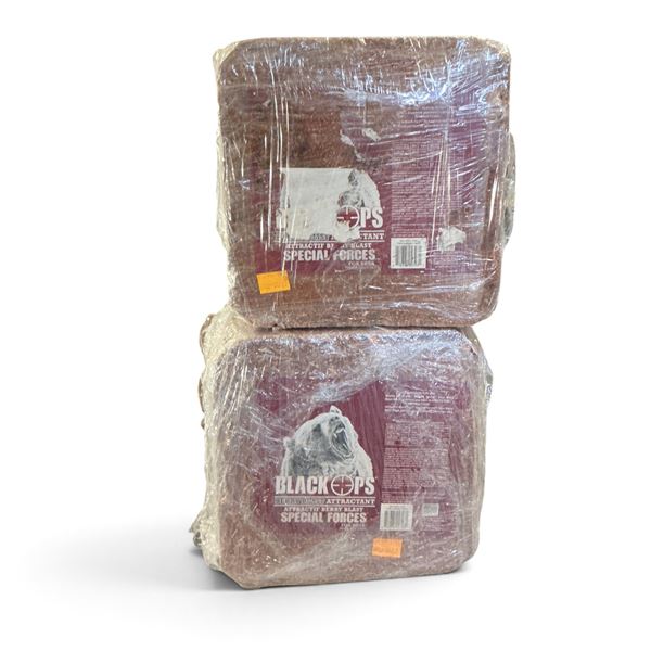Ani Logics Black Ops Special Forces Bear Attractant in Berry Blast, Approx 20 Lb Blocks X 2