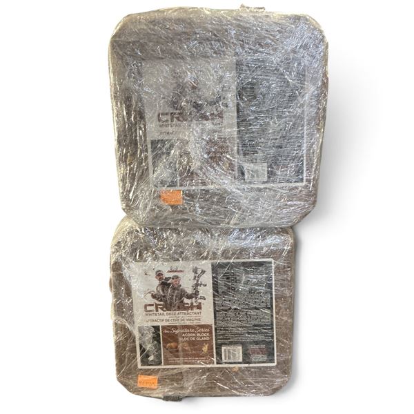 Ani Logics Signature Series 'Crush' Whitetail Deer Attractant in Acorn Approx 20 Lb Block X 2