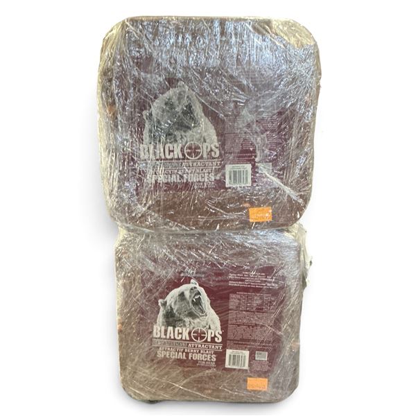 Ani Logics Black Ops Special Forces Bear Attractant in Berry Blast, Approx 20 Lb Blocks X 2