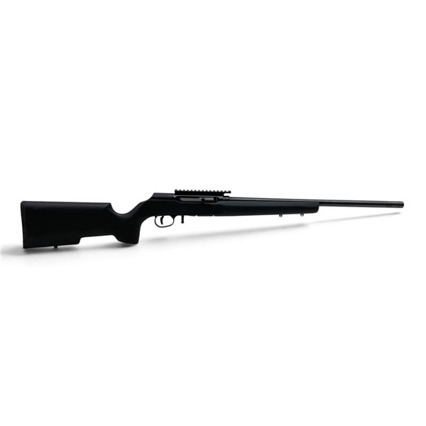 Savage A22R Straight Pull Bolt Action Rifle .22LR 20" Heavy Barrel Black Syn Stock, Display Model