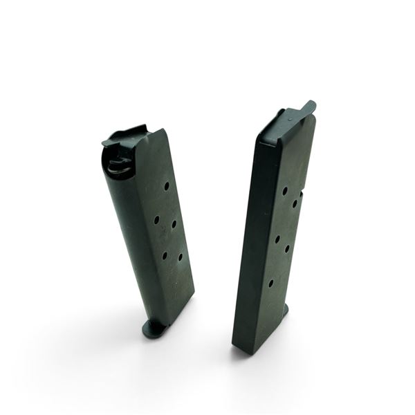 Metal 1911 45 ACP Pistol Magazine X 2