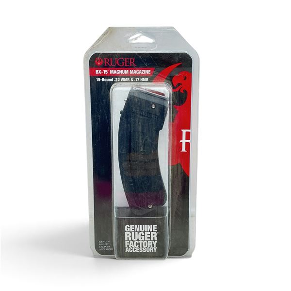 Ruger BX-15 Magnum (22 WMR and 17 HMR) 15 Round Magazine