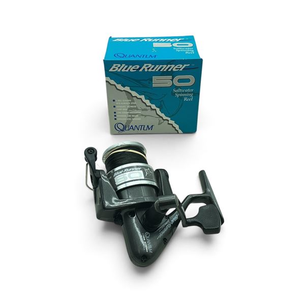 Quantum Blue Runner 50 3 Bearing Spinning Reel for Salt Water