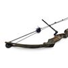 Image 4 : Bear Shadow Compound Bow 26" Draw Length 60Lb Draw Weight With Accra Sight Quiver Hard Case W/Arrows
