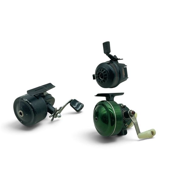 Johnson Century Model 100B, Great Lakes Model 700 and Country Mile 10 Vintage Reels
