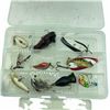 Image 3 : Tackle Trays with Spoons, Weights, Lures, Etc
