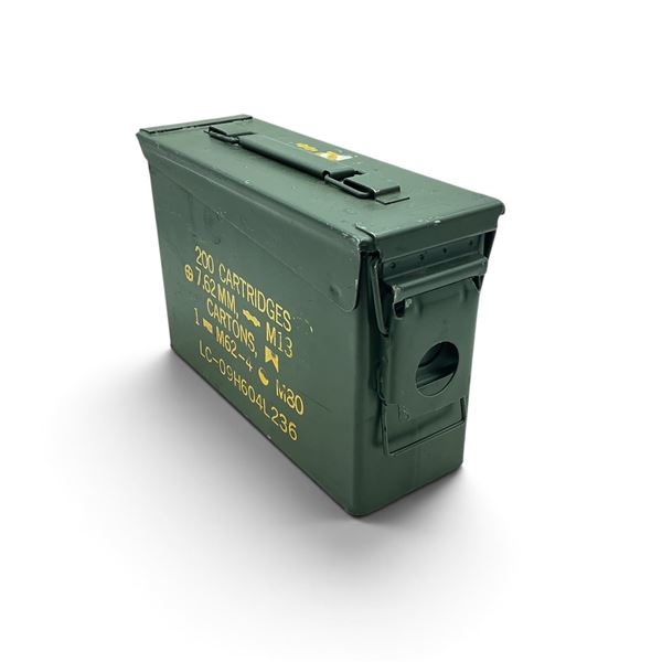 Metal Ammo Can, 10 1/2" X 7" X 3 1/2", ODG
