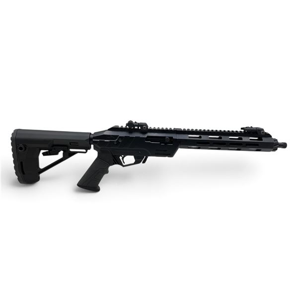 Adler RF-224 Semi Auto Rifle .22LR 11.7" Threaded Barrel Black With Adjustable Stock
