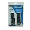 Image 1 : Cyclops Aviation Grade 14 LED, 80 Lumens Flashlight, 2 Pack, New