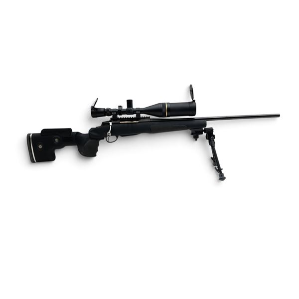 Tikka T3 Bolt Action Rifle .260 Rem 22.4" Barrel GRS Stock With Leupold 4.5-14X50 Scope Atlas Bipod