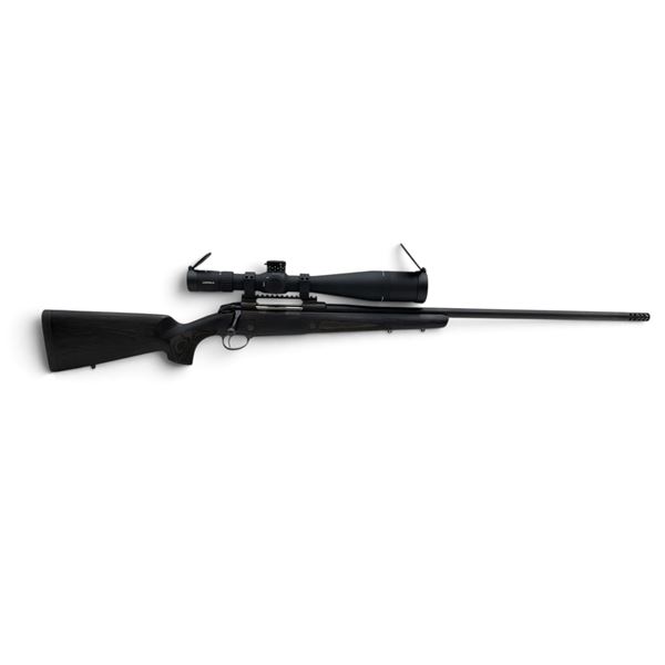 Sako 85 XL Bolt Action Rifle .338 Lapua Mag 26" Barrel Laminate Stock Leupold Mark 5 5-25X56 Scope