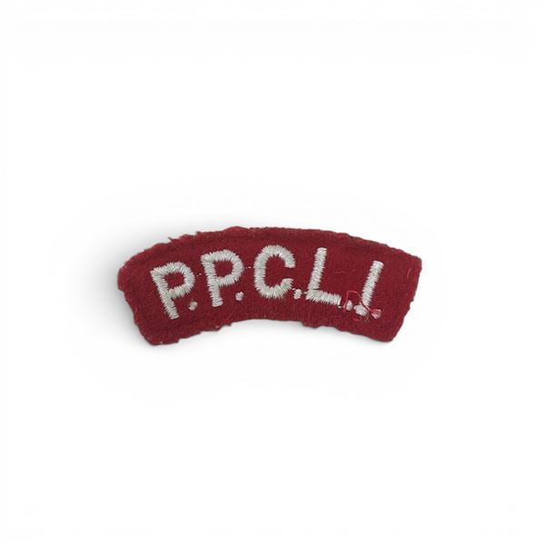 Princess Patricia's Canadian Light Infantry Shoulder Flash