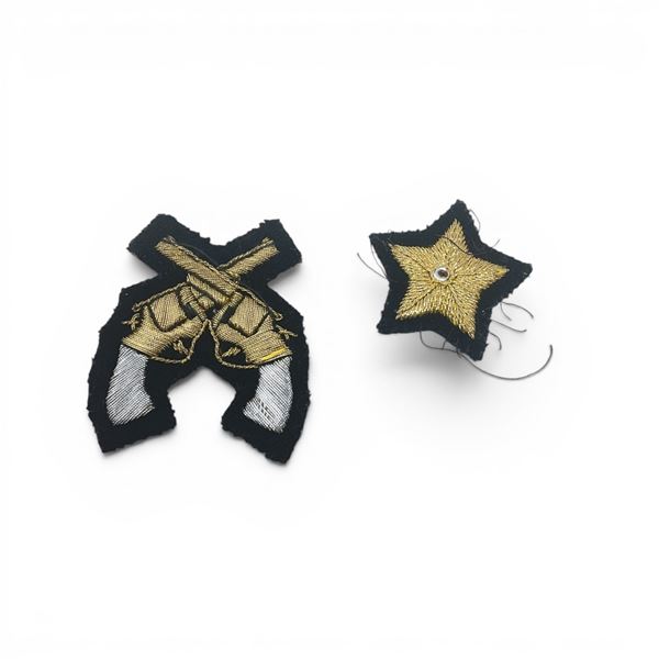 RCMP Pistol Proficiency and Service Star Badges