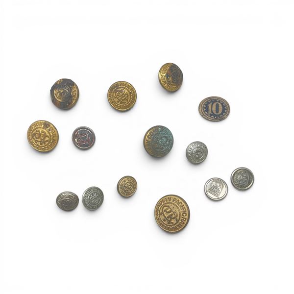 Assorted Canadian Pacific Buttons