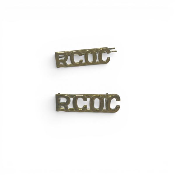 Canadian Army Royal Canadian Ordnance Corps Shoulder Title