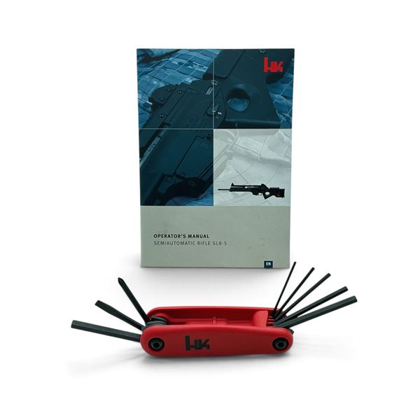 H&K Combination Tool with Operator's Manual for Semiautomatic Rifle SL8-5