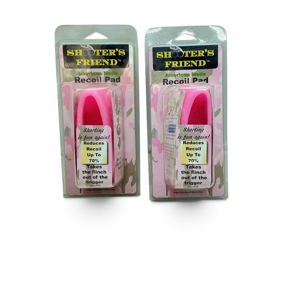 Shooter's Friend American Made Pink Recoil Pad X 2