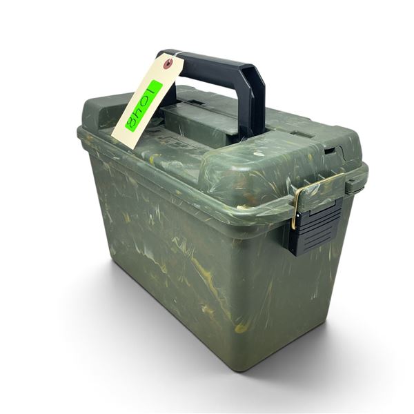 Plano 50 Cal Field Box with Tray, 15" X 10" X 8", ODG
