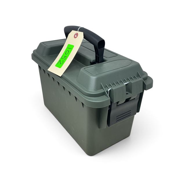 Focus-On Tools Magnum 50 Cal Plastic Ammo Box, 13 1/2" X 9" X 7 1/2", ODG