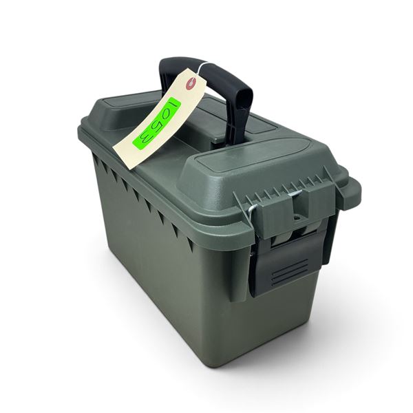 Focus-On Tools Magnum 50 Cal Plastic Ammo Box, 13 1/2" X 9" X 7 1/2", ODG