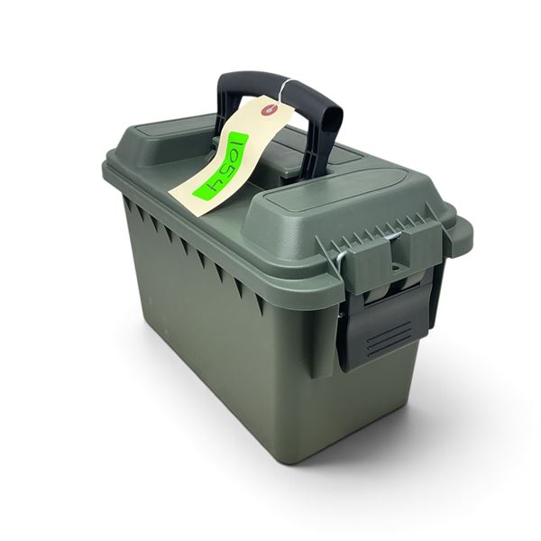 Focus-On Tools Magnum 50 Cal Plastic Ammo Box, 13 1/2" X 9" X 7 1/2", ODG