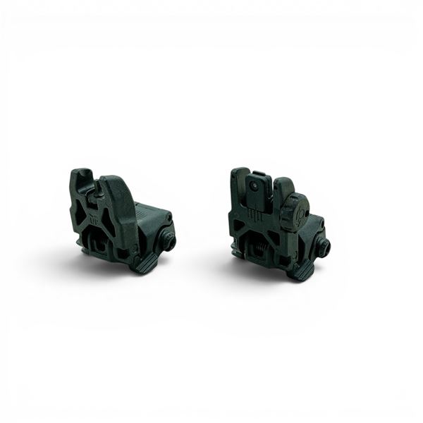 Magpul MBus Adjustment Front and Rear Flip Up Sights