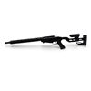 Image 2 : Ruger Precision Rimfire Bolt Action Rifle .22LR 18" Threaded Barrel Black With Adjustable Stock