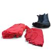 Image 1 : North Galoshes Men's Size 9/10, RoughRider Rain Poncho and Raincoat, Size Medium