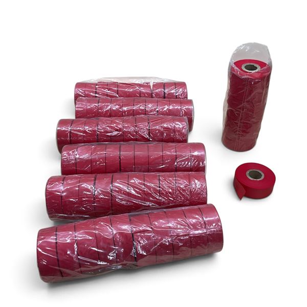 Flagging Tape, Red, Approx 68 Rolls