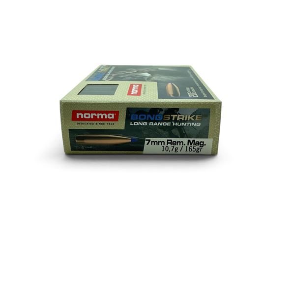 Norma Bondstrike 7mm Rem. Mag. 165 Grain Polymer Tip Ammunition, 20 Rounds